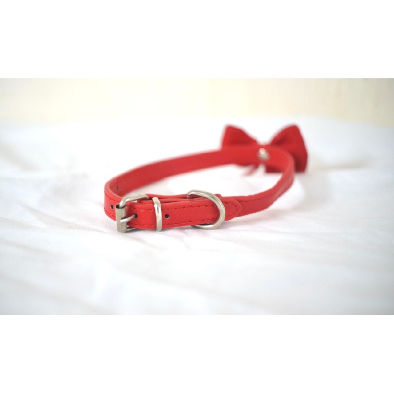 Vòng cổ dây da cho thú cưng 19