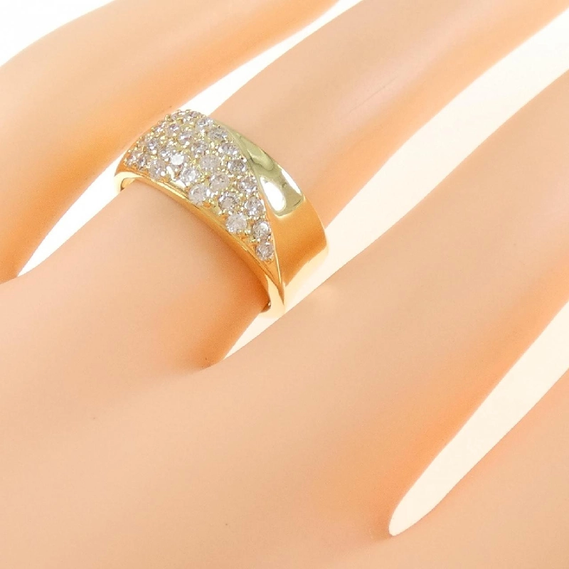 Nhẫn kim cương K18YG 0.53CT - Hàng hiệu Chính hãng 856082