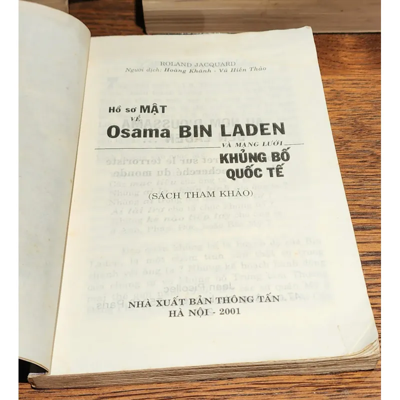 Hồ sơ mật về Osama Bin La Đen và mạng lưới khủng bố quốc tế 720472