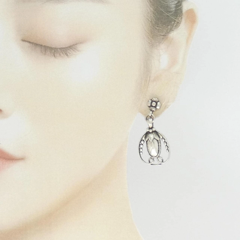 George Jensen 925 Bông tai - Hàng hiệu Chính hãng 845330