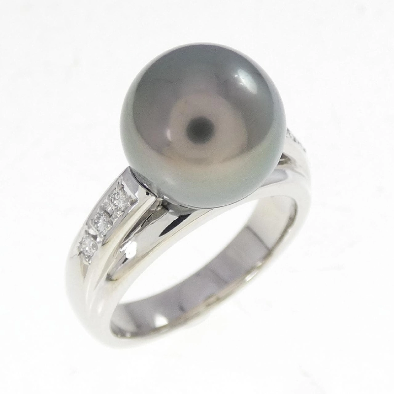 Nhẫn ngọc trai đen Tasaki 10.5mm - Hàng hiệu Chính hãng 836382