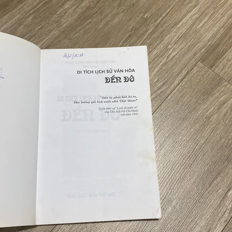 DI TÍCH LỊCH SỬ VĂN HÓA ĐỀN ĐÔ 597873