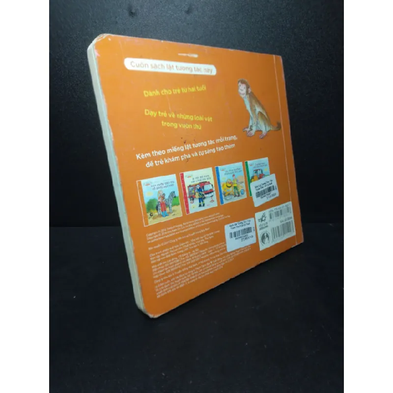 [Phiên Chợ Sách Cũ] Vào vườn thú với cô nuôi dạy thú Evelyn Frisch & Barbara Jelenkovich 2018 2303 415989