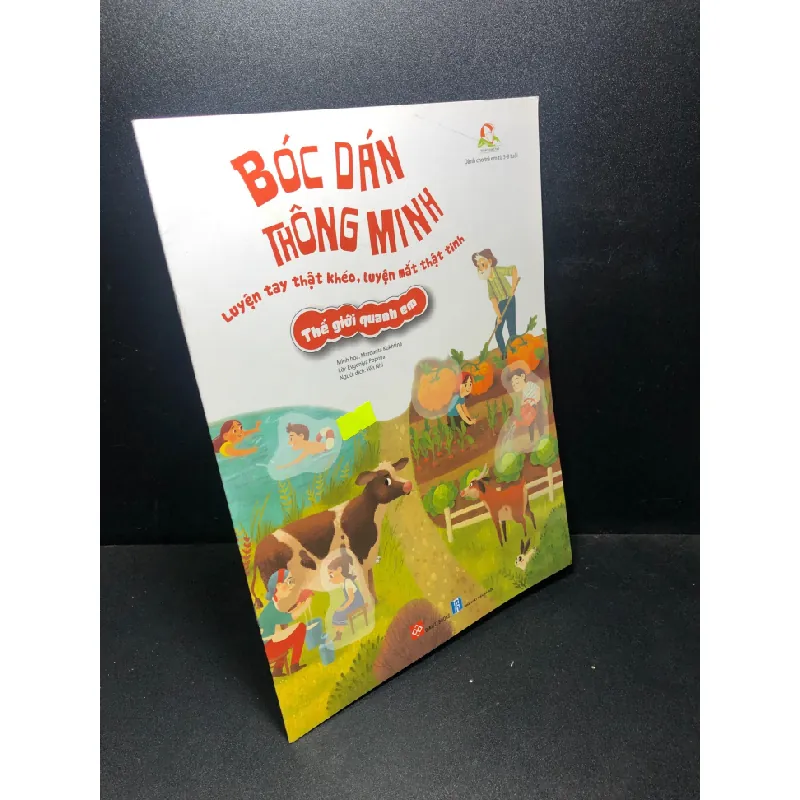 [Phiên Chợ Sách Cũ] Bóc dán thông minh luyện tay thật khéo, luyện mắt thật tinh thế giới quanh em năm 2020 2303 417450