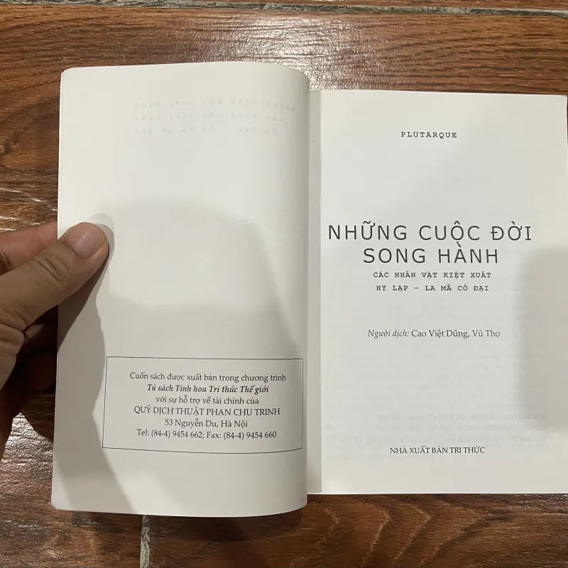 Những cuộc đời song hành - Các nhân vật kiệt xuất Hy Lạp - La Mã cổ đại (7) 1027772