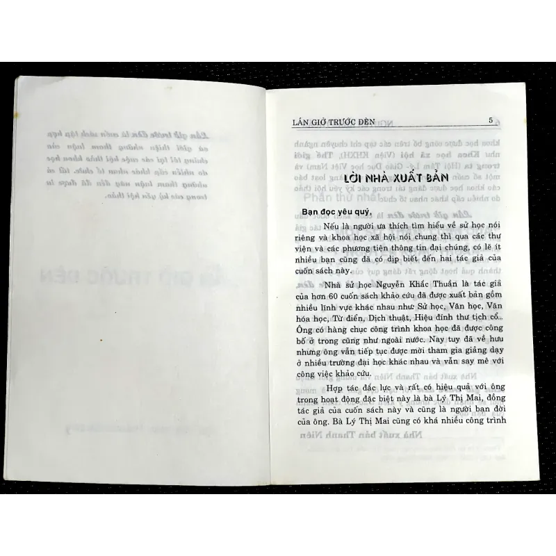 LẦN GIỞ TRƯỚC ĐÈN -  Tham luận nhiều vấn đề về lịch sử Việt Nam 1010516