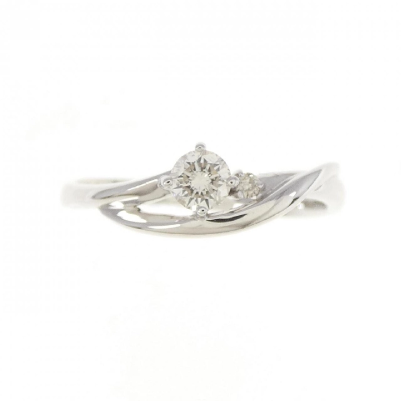 Nhẫn kim cương K18WG 0.15CT 672917