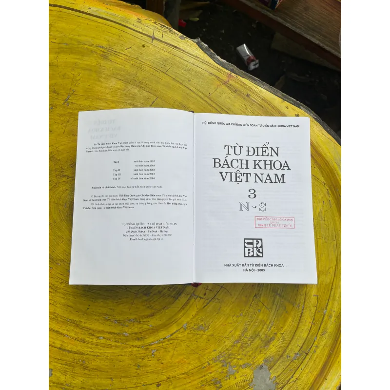 TỪ ĐIỂN BÁCH KHOA VIỆT NAM TẬP 3 730983