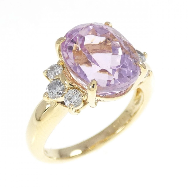 Nhẫn Kunzite K18YG 5.20CT - Hàng hiệu Chính hãng 853512
