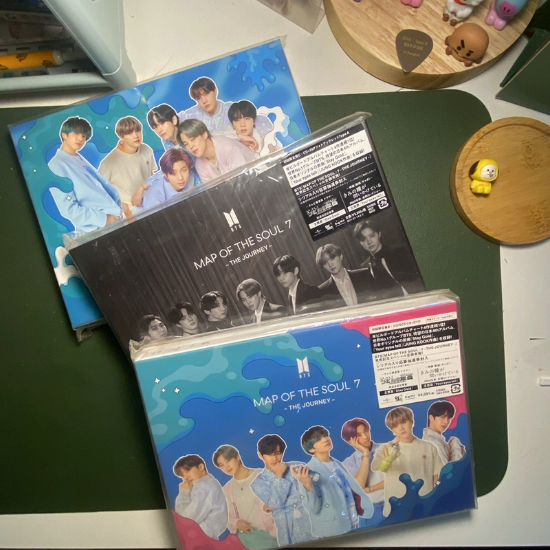 BTS - Album MAP OF THE SOUL:7 ~THE JOURNEY t.Nhật bản giới hạn B: CD +DVD (nguyên seal) 362964