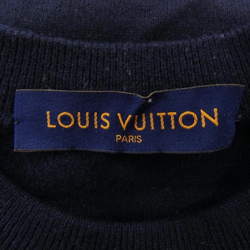 Louis Vuitton LOUIS VUITTON Áo len cashmere họa tiết jacquard NIGO HMN02WDLB - Hàng hiệu Chính hãng 891621