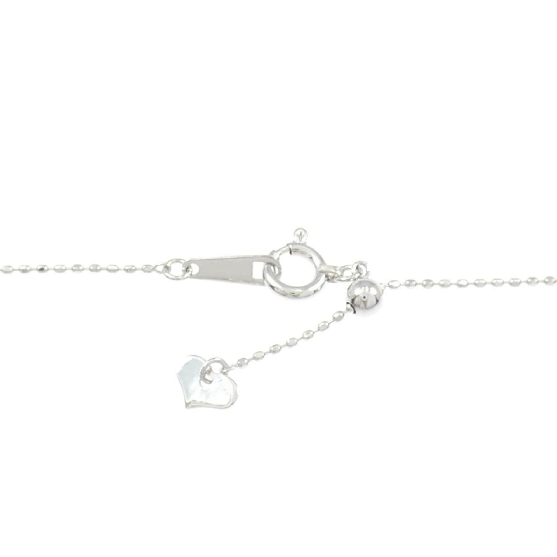 K18WG Dây chuyền bóng - Hàng hiệu Authentic 864853