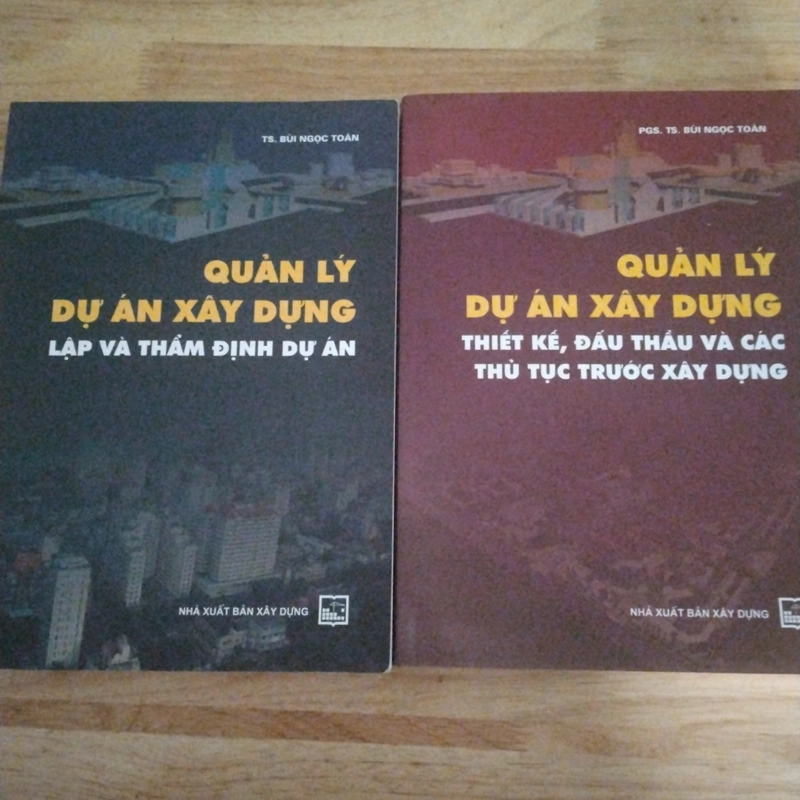 Bộ 2 sách: Quản lý dự án xây dựng 548884