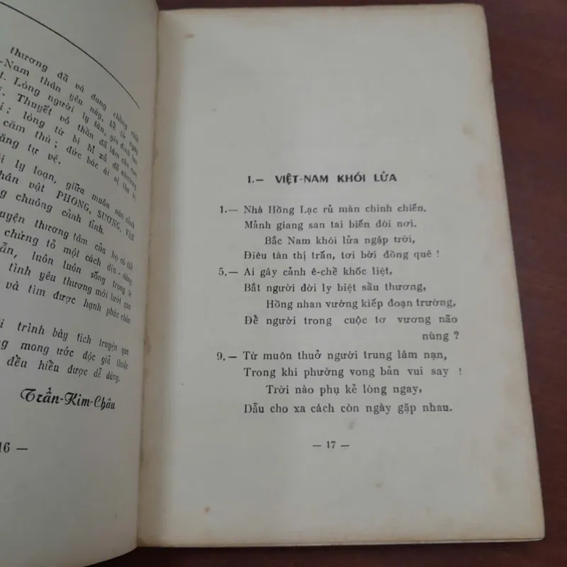 SONG HÔN - TRẦN KIM CHÂU 755876