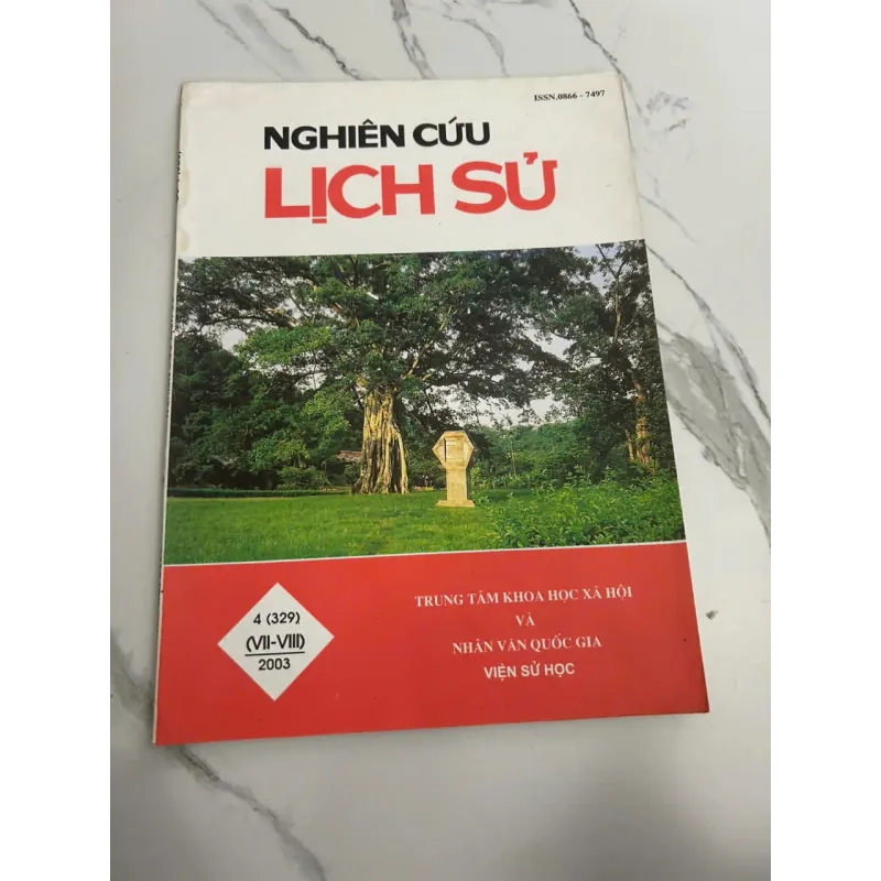 Tạp chí Nghiên cứu Lịch sử - Số 4 (329) - Tháng 7-8/2003 703366