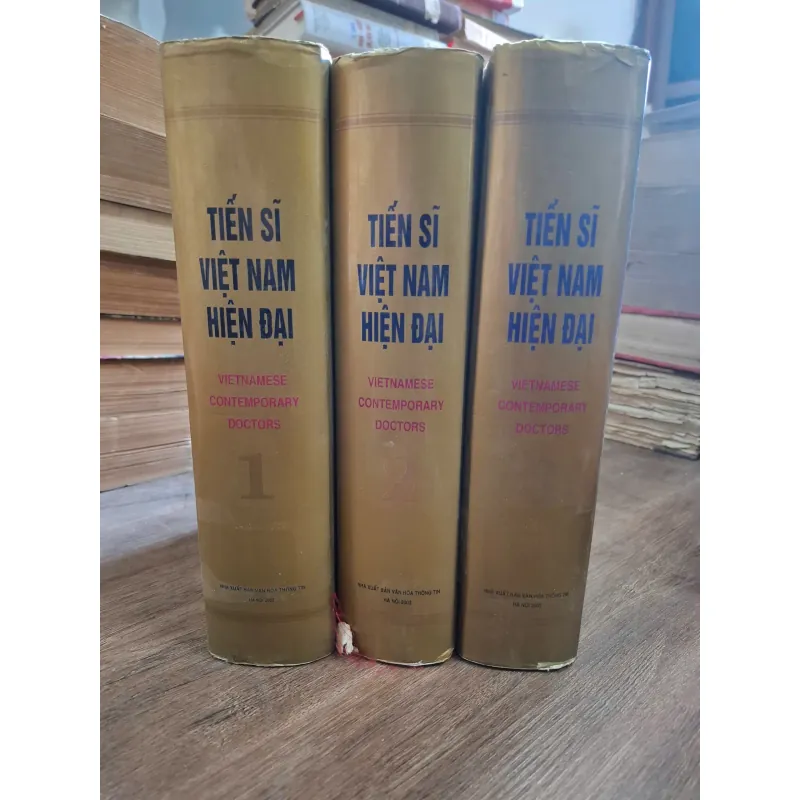 BỘ SÁCH: TIẾN SĨ VIỆT NAM HIỆN ĐẠI (Tập 1, 2, 3) 728862