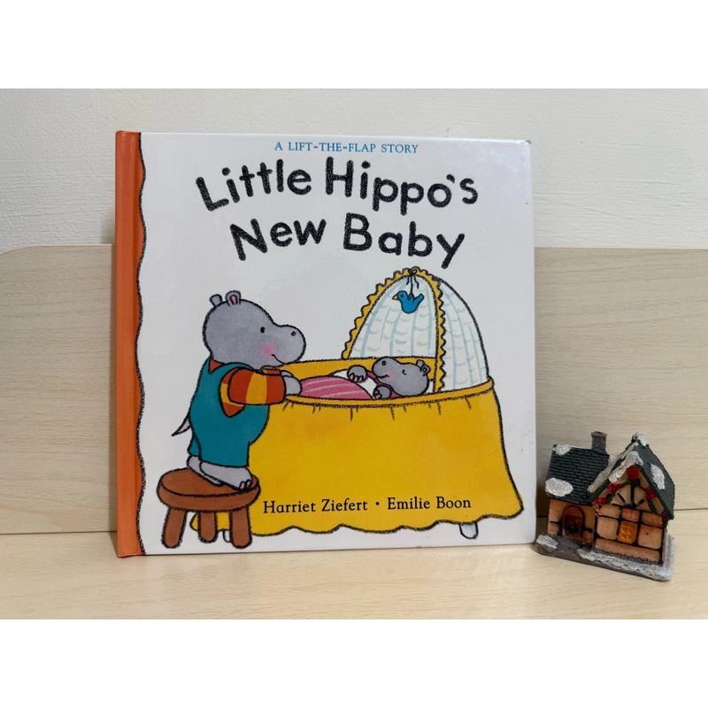 📘Little  Hippo's New baby (a lift-the-flap story) 🦛 527358