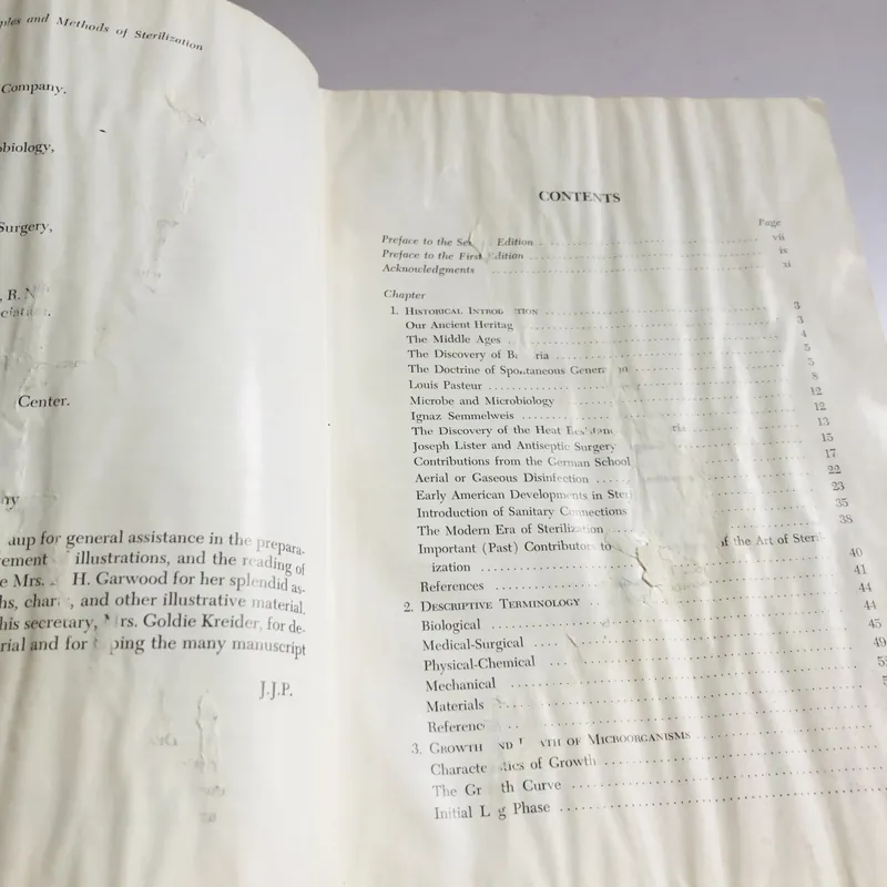 PRINCIPLES AND METHODS OF STERILIZATION IN HEALTH SCIENCES – Hard Cover 698184