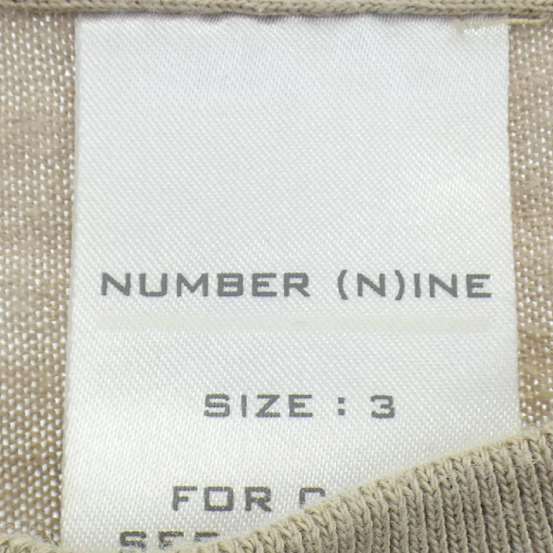 Áo thun NUMBER (N)INE - Hàng hiệu Authentic 901988