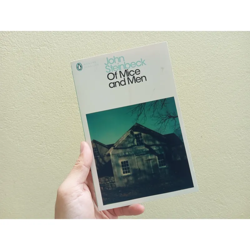 Of mice and men, John Steinbeck, english book, sách tiếng Anh  994798