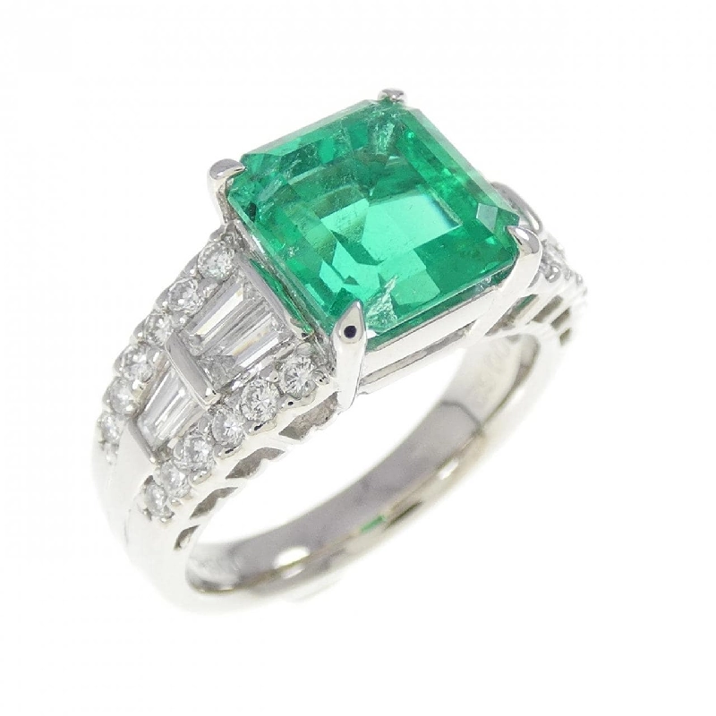 Nhẫn Emerald PT900 2.66CT - Hàng hiệu Chính hãng 848672