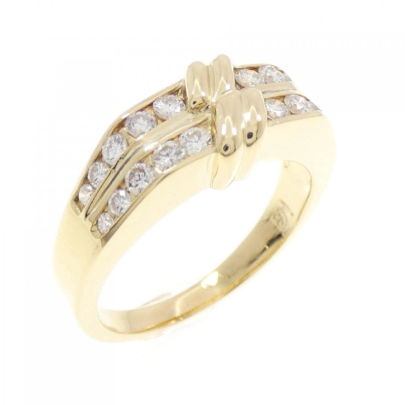 Nhẫn kim cương 750YG 0.41CT - Hàng hiệu Authentic 854708