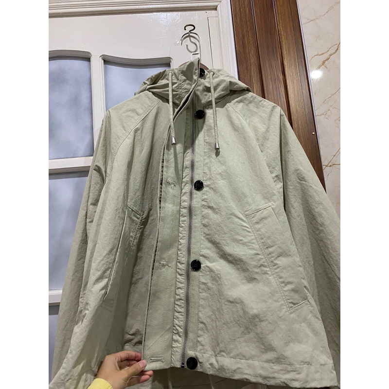 Áo khoác Zara parka dáng ngắn mới chưa sử dụng 332761