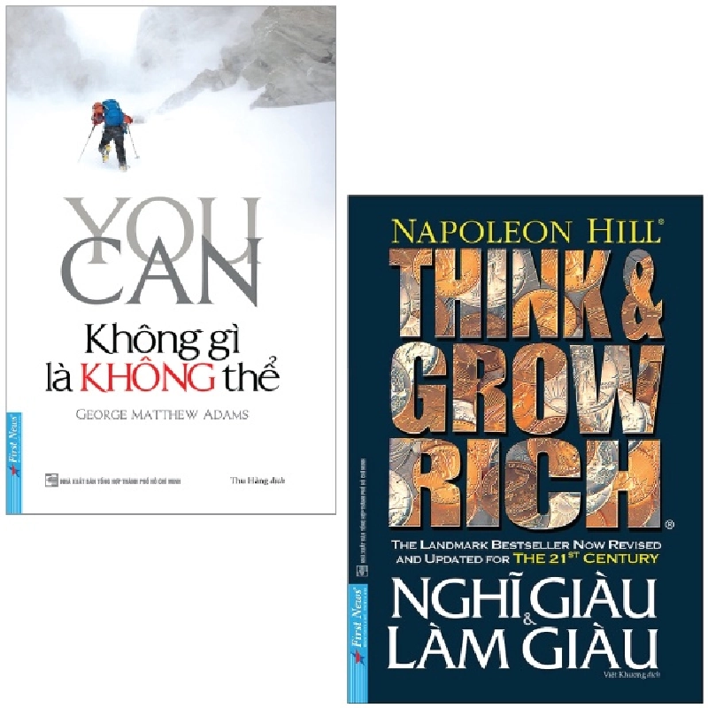 Combo Sách You Can Không Gì Là Không Thể + Nghĩ Giàu Và Làm Giàu (Bộ 2 Cuốn) - George Matthew Adams, Napoleon Hill 743392