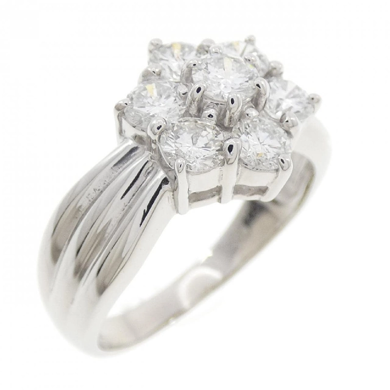 Nhẫn kim cương hoa PT900 1.00CT 670251