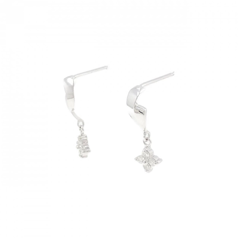 K18WG Bông tai kim cương - Hàng hiệu Authentic 866469