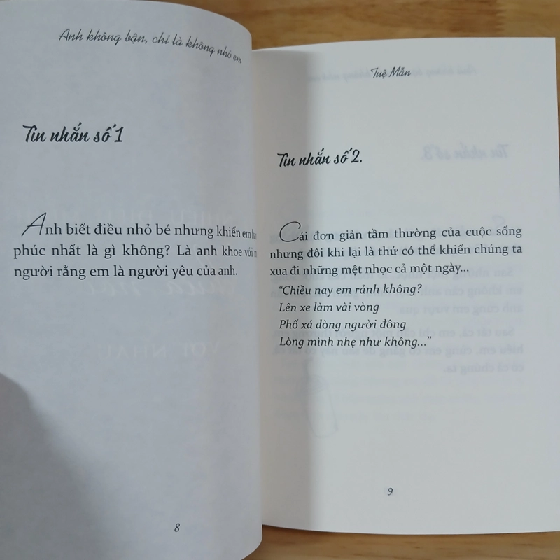 Anh Không Bận, Chỉ Là Không Nhớ Em - Tuệ Mẫn 459698