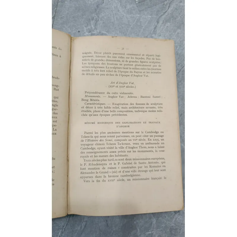 HƯỚNG DẪN KHẢO CỔ HỌC VỀ CÁC ĐỀN THỜ ANGKOR - H.MARCHAL 791833