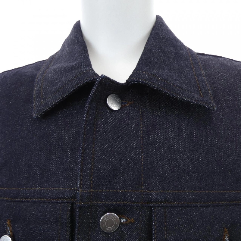 HERMES ICONES AU CARRE - Áo khoác denim *31-5516 - Hàng hiệu Authentic 891036