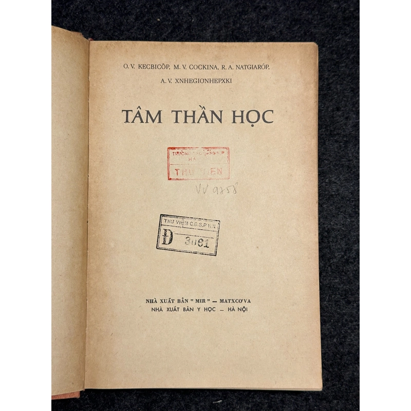 Tâm Thần Học 518148