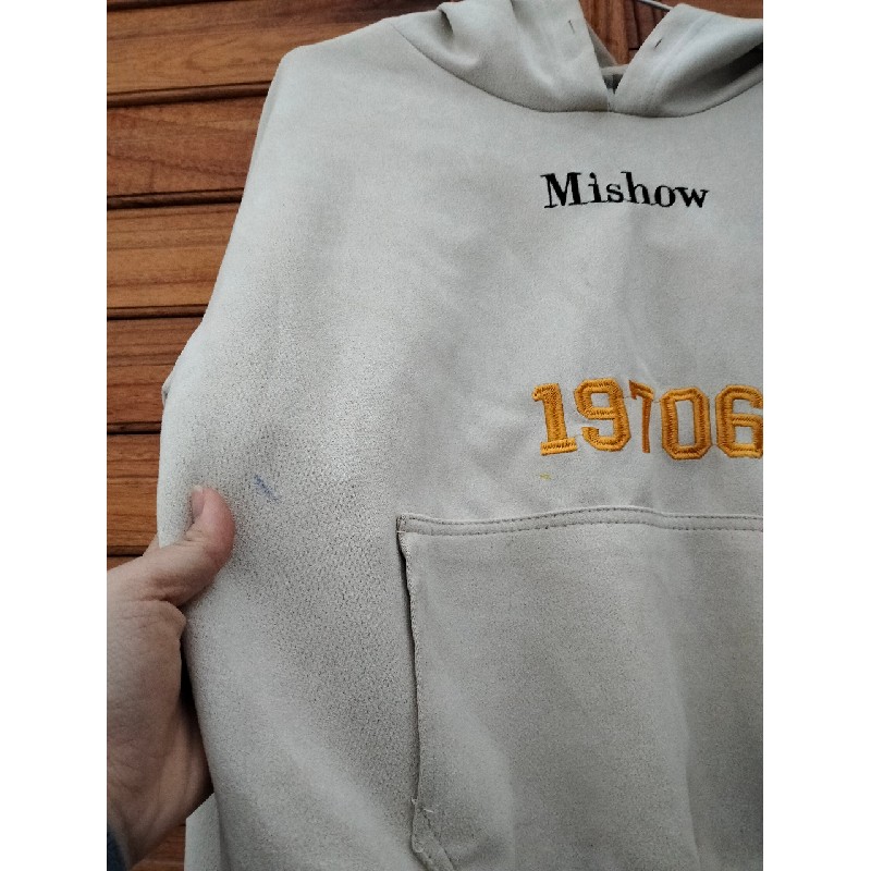 Áo hoodie ngắn ngang thắt lưng 60177