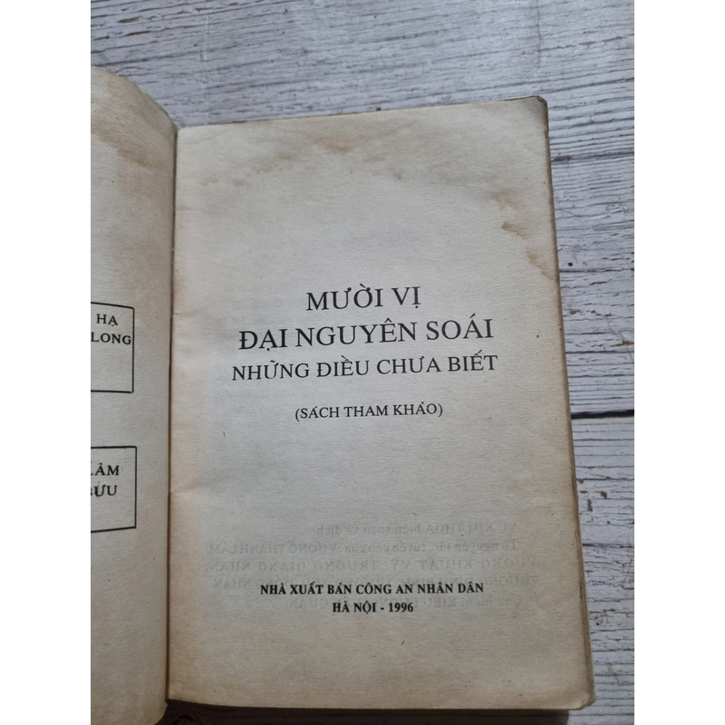 10 vị Đại Nguyên Soái những điều chưa biết | sách tham khảo 322378