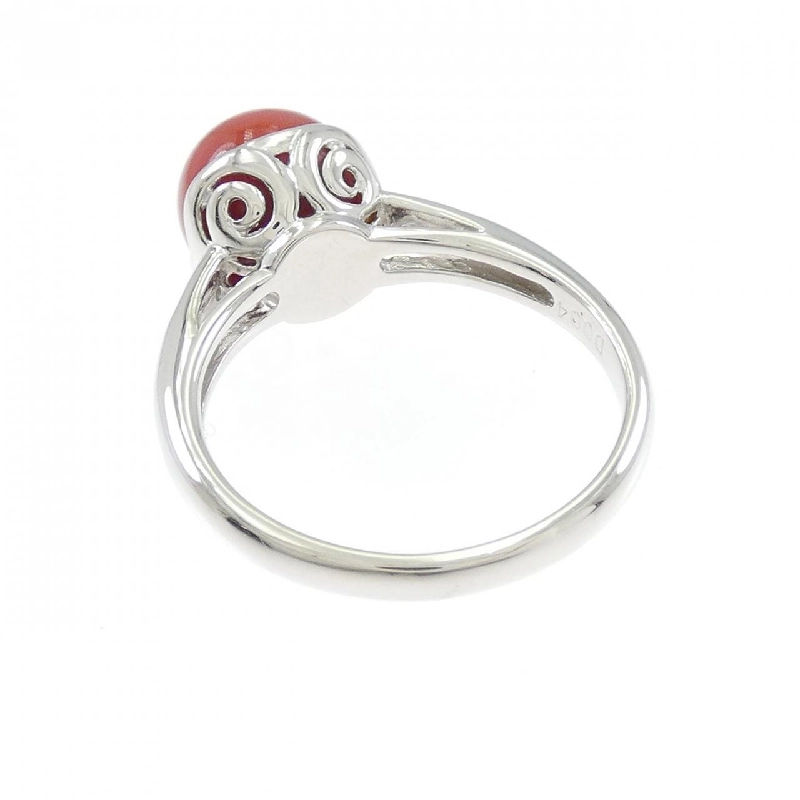 Nhẫn san hô PT900 9mm 665363