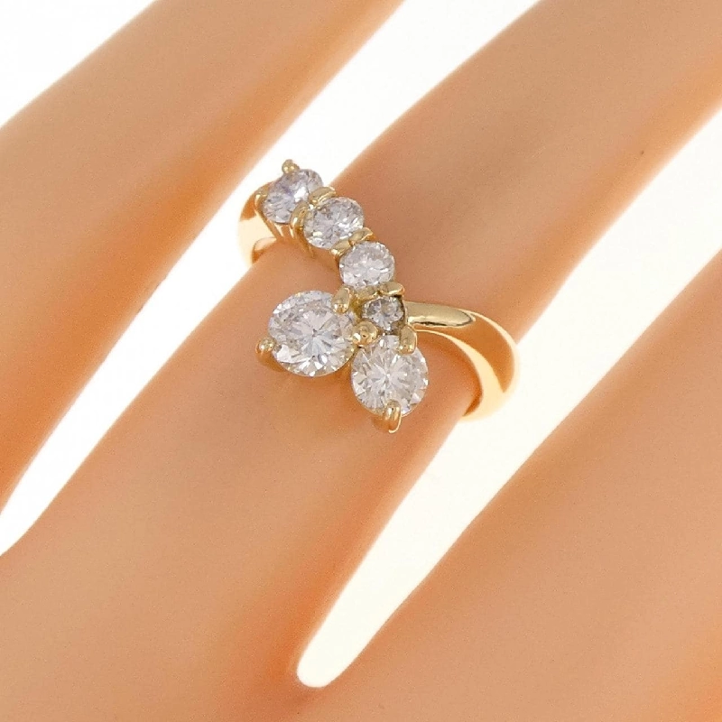 Nhẫn kim cương K18YG 1.00CT 673280