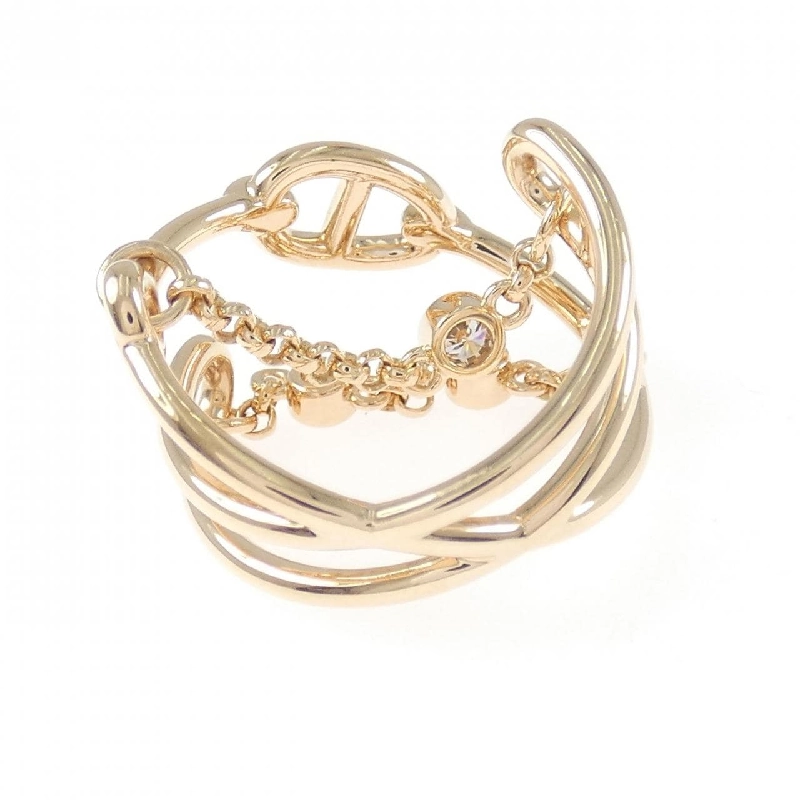 Nhẫn Hermes Chaine d'Ancre Chaos 0.1CT - Hàng hiệu Chính hãng 834208