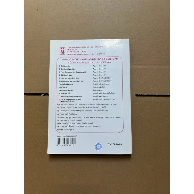 Toán học cao cấp tập ba - phép tính giải tích nhiều biến số 607818