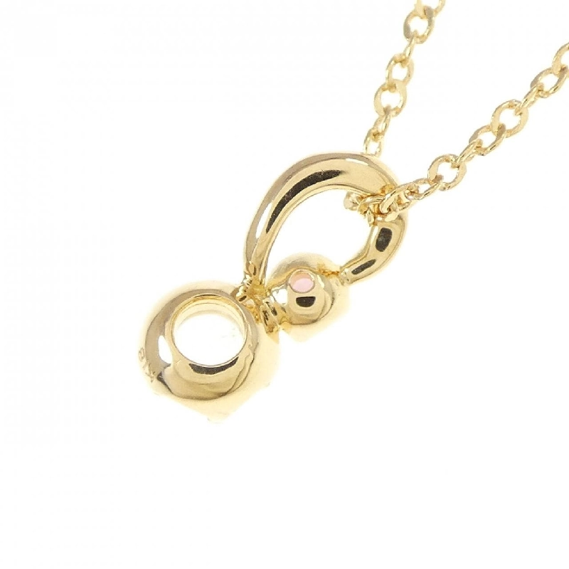 K18YG Dây chuyền đá mặt trăng - Hàng hiệu Authentic 861825