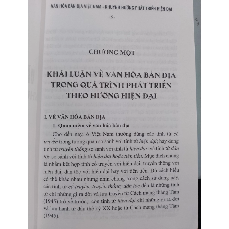 Văn hoá bản địa Việt Nam - khuynh hướng phát triển hiện đại - Nguyễn Thanh Tuấn 479545