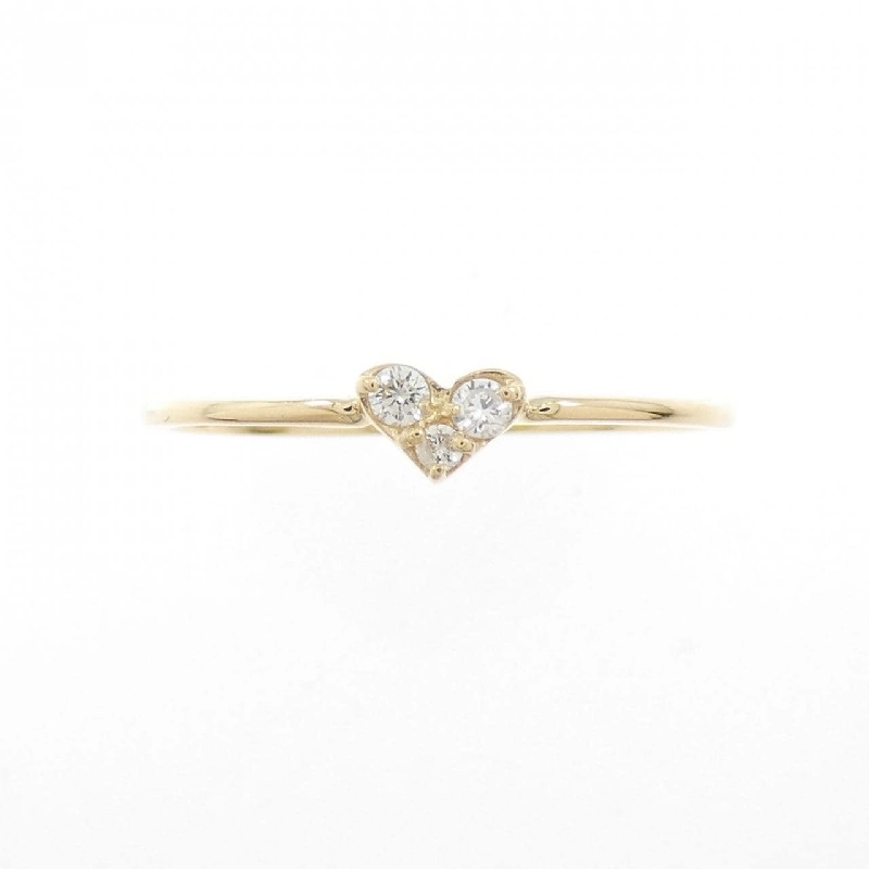 Nhẫn kim cương hình trái tim K18YG 0.05CT - Hàng hiệu chính hãng 851608