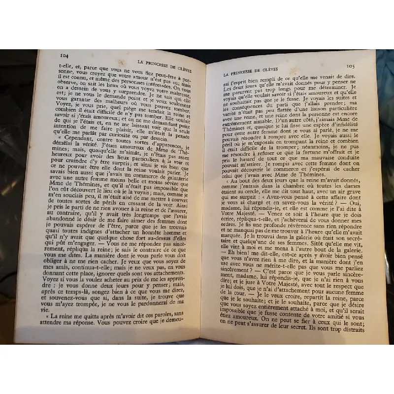 La Princesse de Cleves - Madame De Lafayette 606101