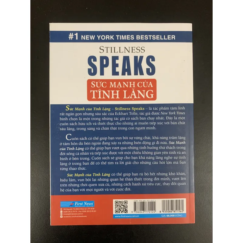 (Sách cũ) Sức mạnh của Tĩnh lặng - Eckhart Tolle - Diện mục Nguyễn Văn Hạnh dịch  961543