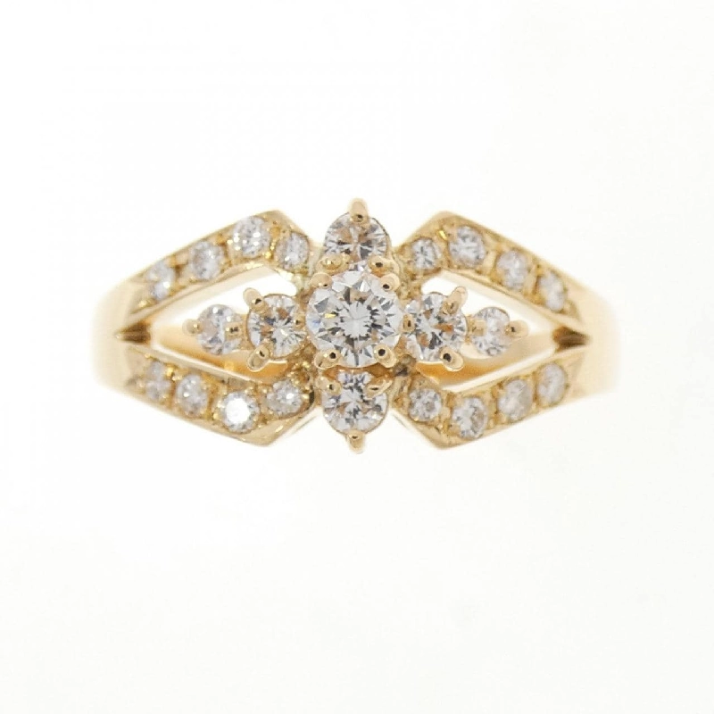 Nhẫn kim cương K18YG 0.35CT - Hàng hiệu Chính hãng 853540