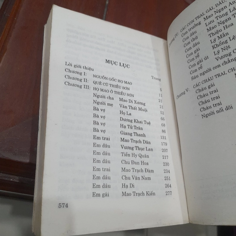 Gia thế MAO TRẠCH ĐÔNG 518815