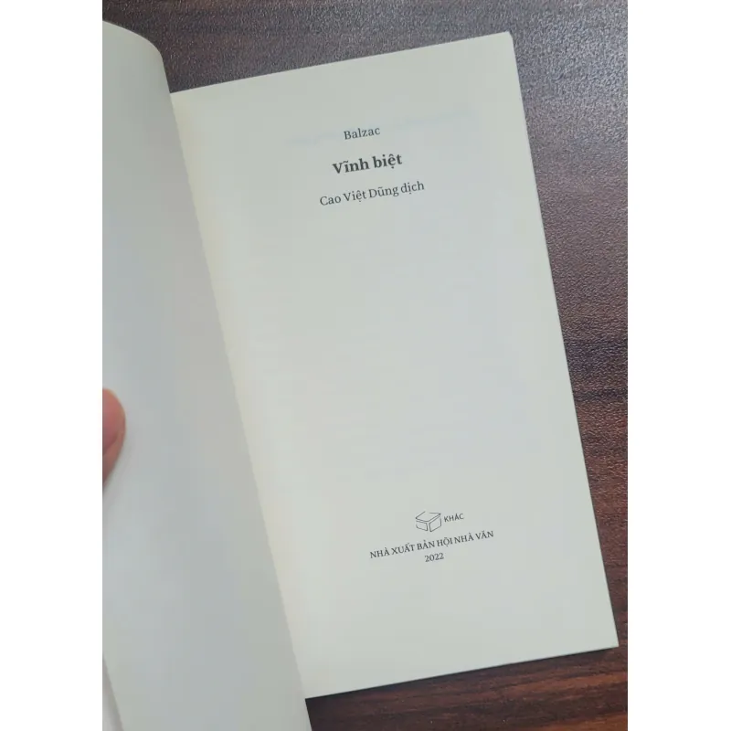 Truyện ngắn Balzac (siêu hay) - Vĩnh Biệt 1025902