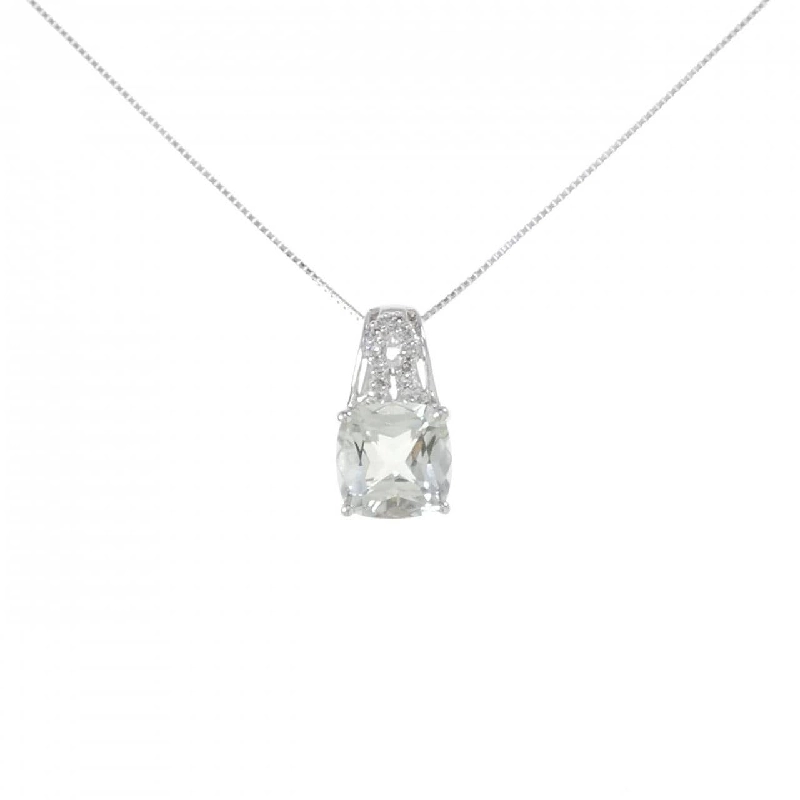 K18WG Đeo cổ Quarz - Hàng hiệu Chính hãng 858271