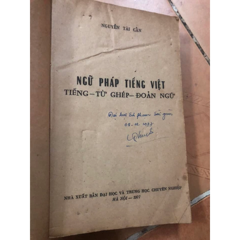 Sách Ngữ pháp tiếng Việt: Tiếng từ ghép đoản ngữ - Nguyễn Tài Cẩn 306950